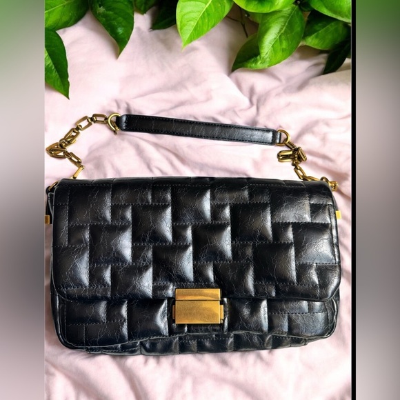 ZARA QUILTED SHOULDER BAG - Picture 10 of 11